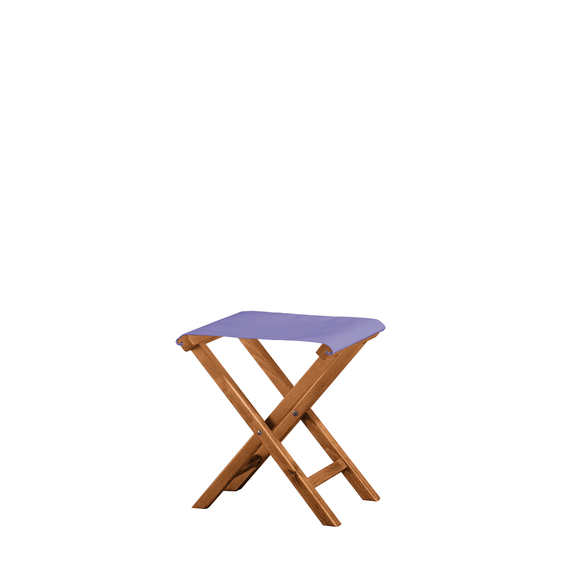 Beistellhocker Wim aus brandyfarbenem Buchenholz mit Bezug in flieder, Seitenansicht
#Hocker | Sitz (Farbe)_flieder
