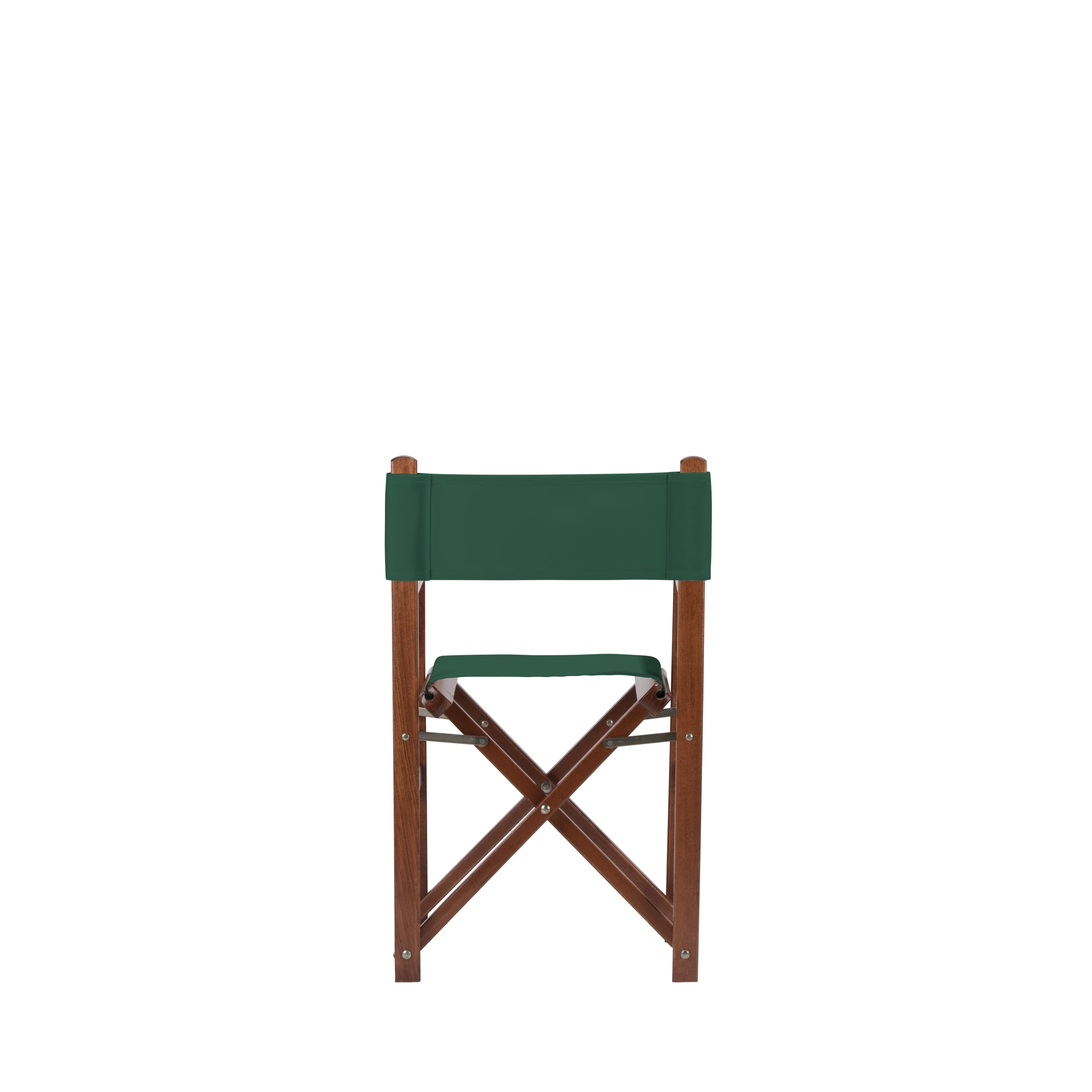 Kinderstuhl Nanni aus braunem Buchenholz mit dunkelgrünem Bezug, Rückansicht
#Mini | Set (Farbe)_dunkelgrün