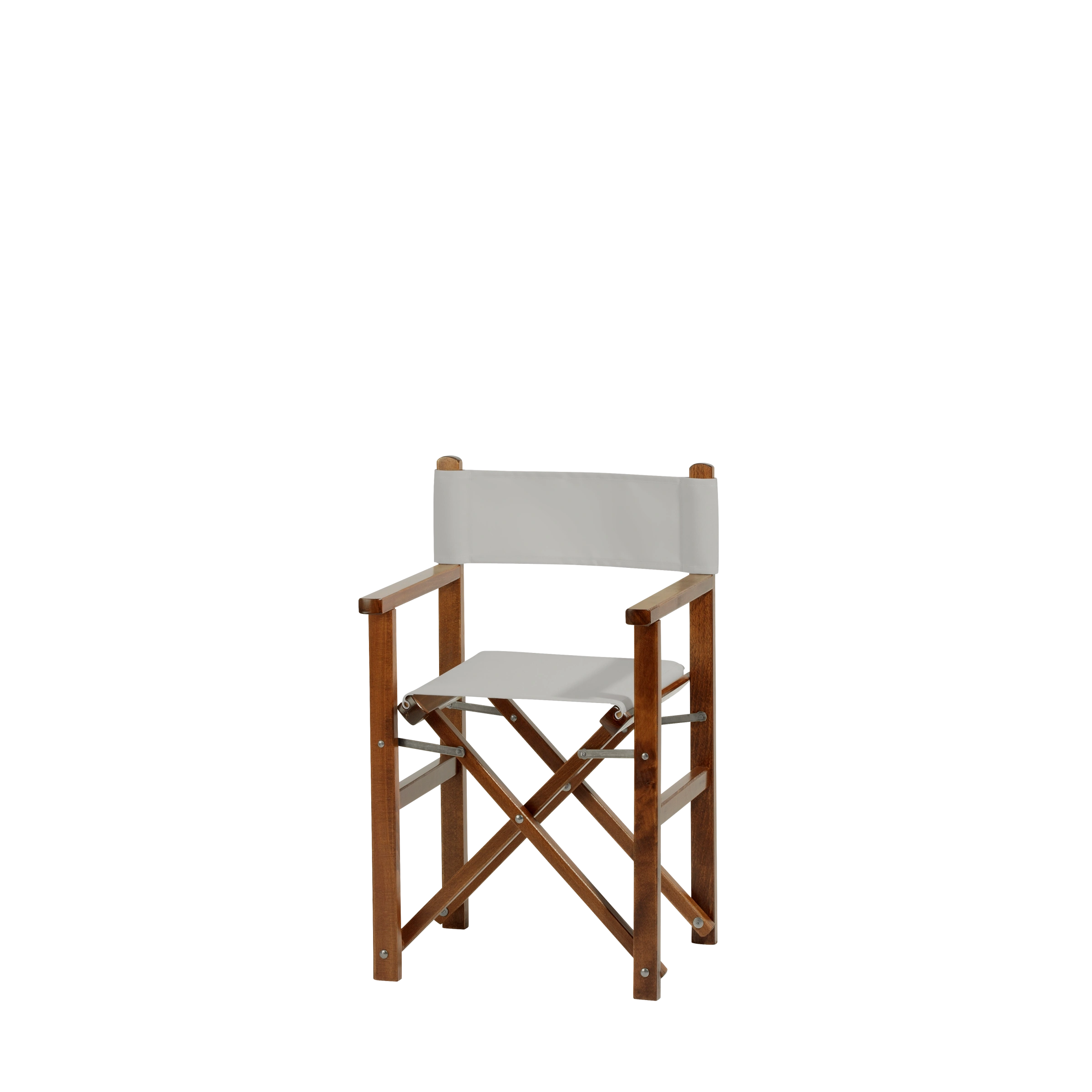 Kinderstuhl Nanni aus braunem Buchenholz mit hellgrauem Bezug, Seitenansicht
#Mini | Set (Farbe)_hellgrau