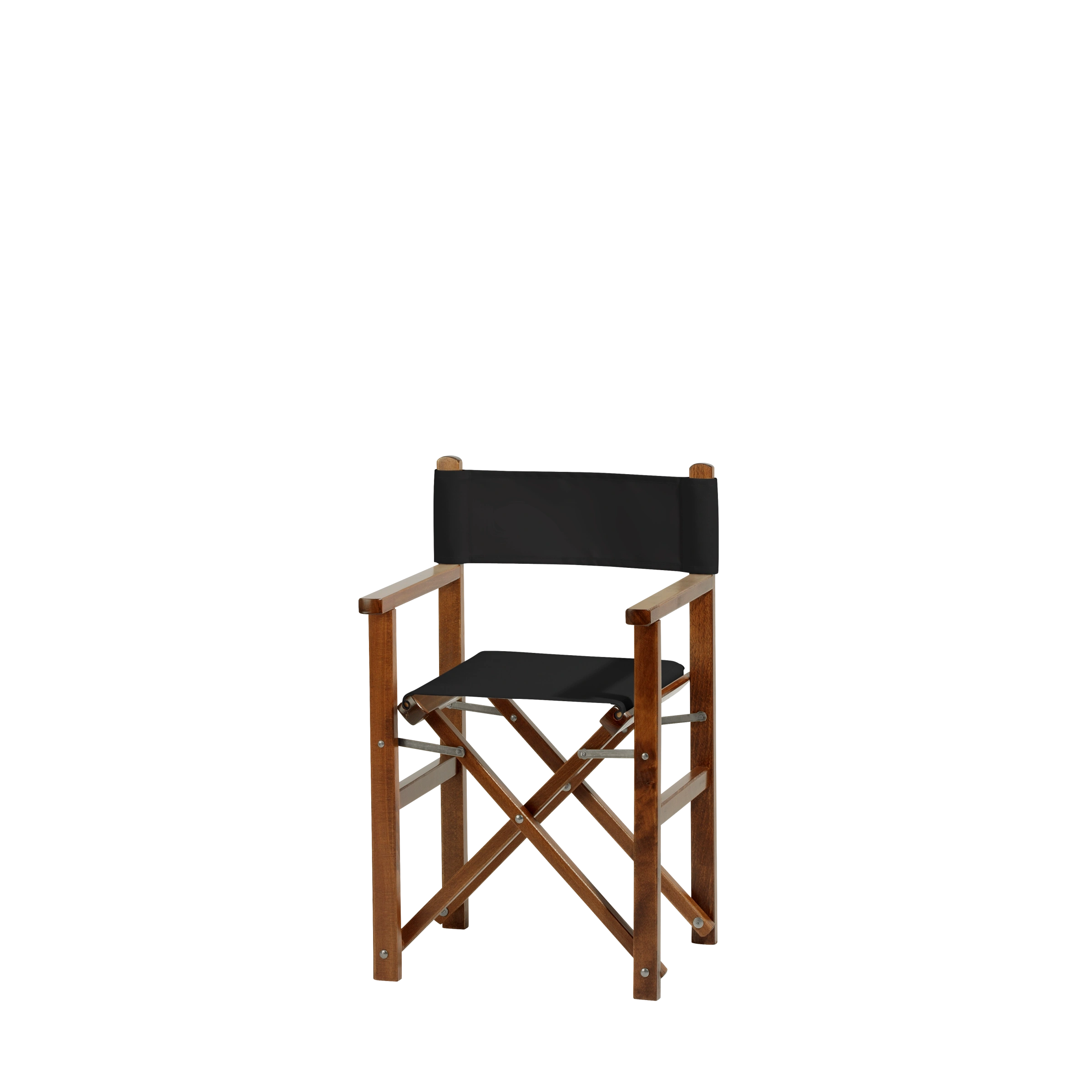 Kinderstuhl Nanni aus braunem Buchenholz mit schwarzem Bezug, Seitenansicht
#Mini | Set (Farbe)_schwarz