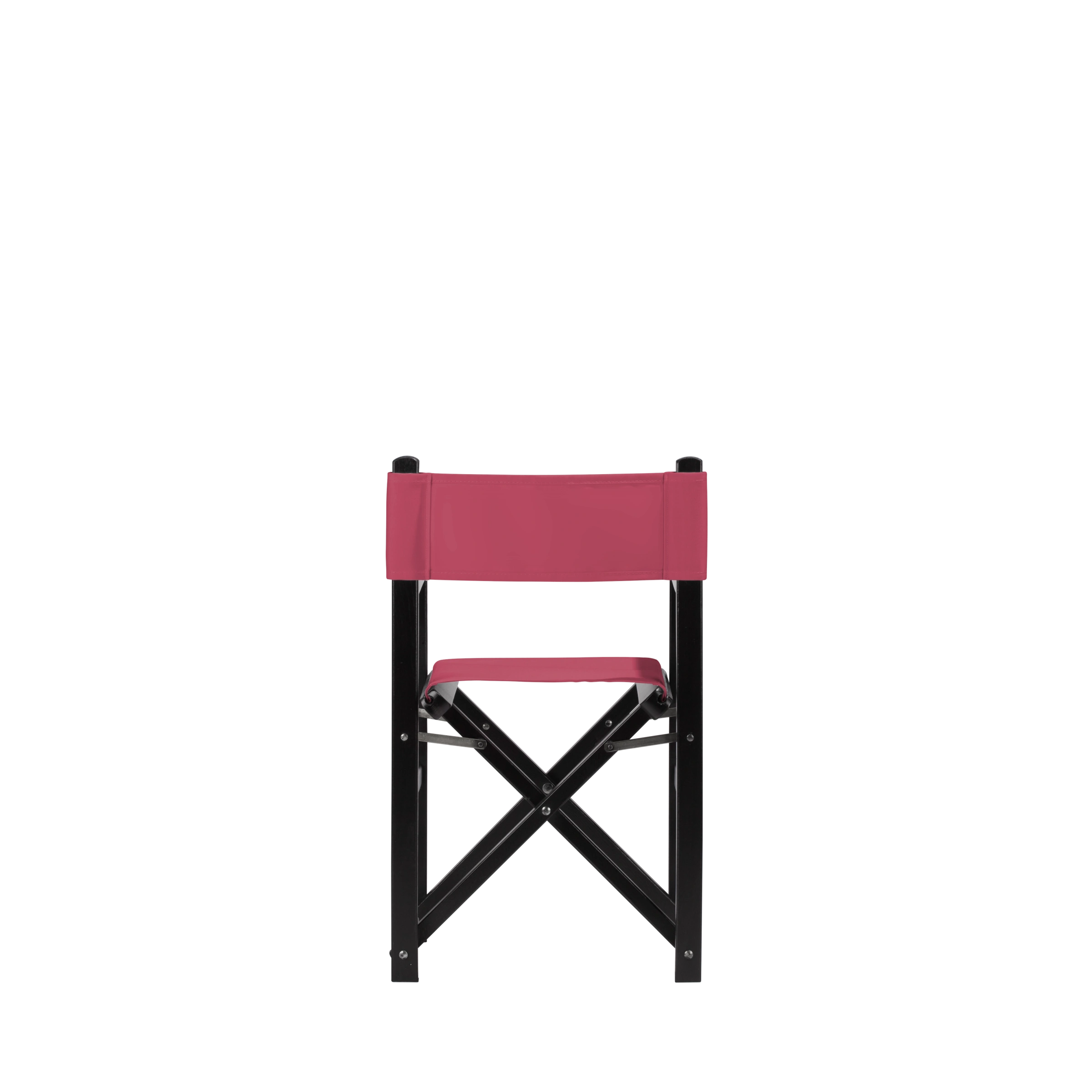 Kinderstuhl Nanni aus schwarzem Buchenholz mit Bezug in fuchsia, Rückansicht
#Mini | Set (Farbe)_fuchsia