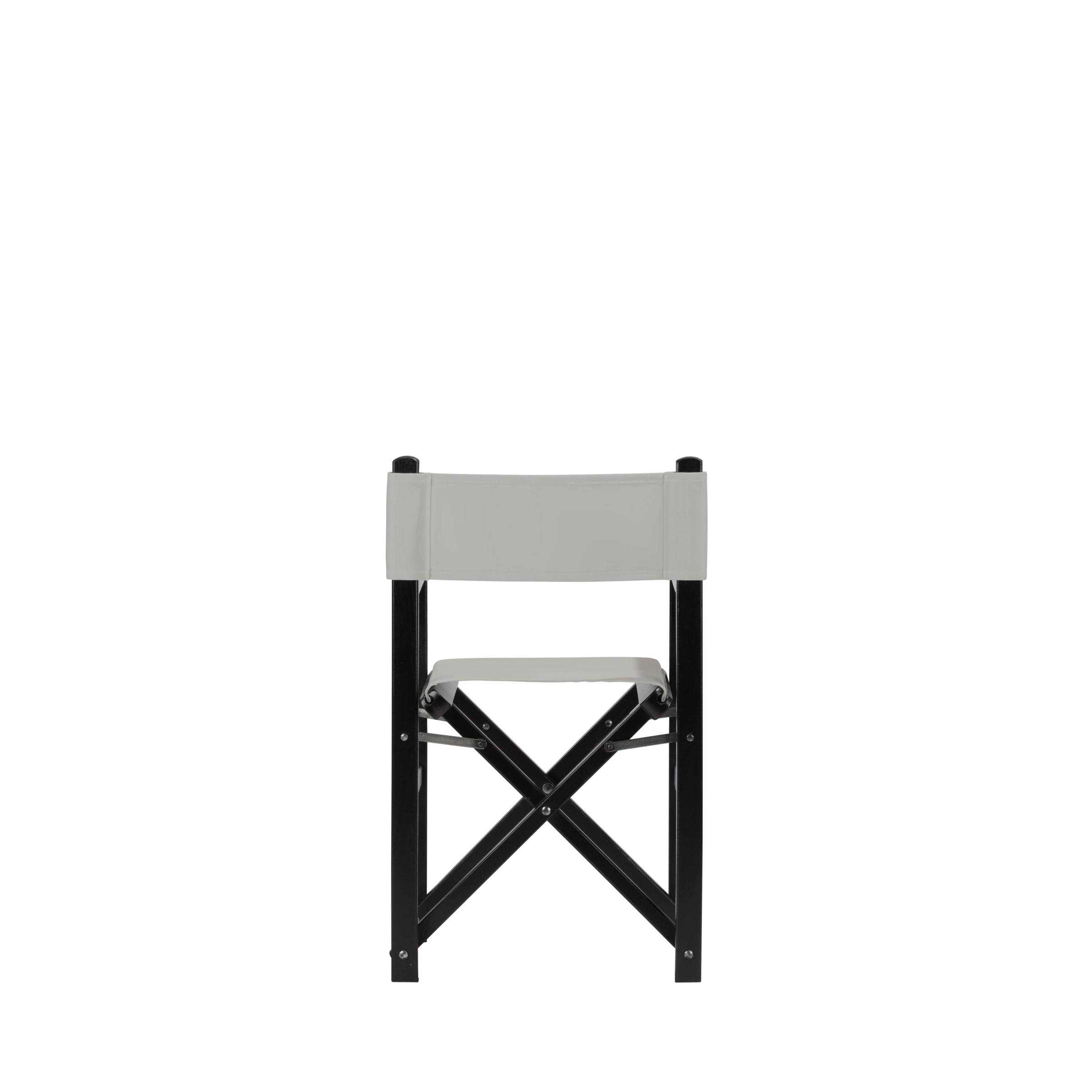 Kinderstuhl Nanni aus schwarzem Buchenholz mit hellgrauem Bezug, Rückansicht
#Mini | Set (Farbe)_hellgrau