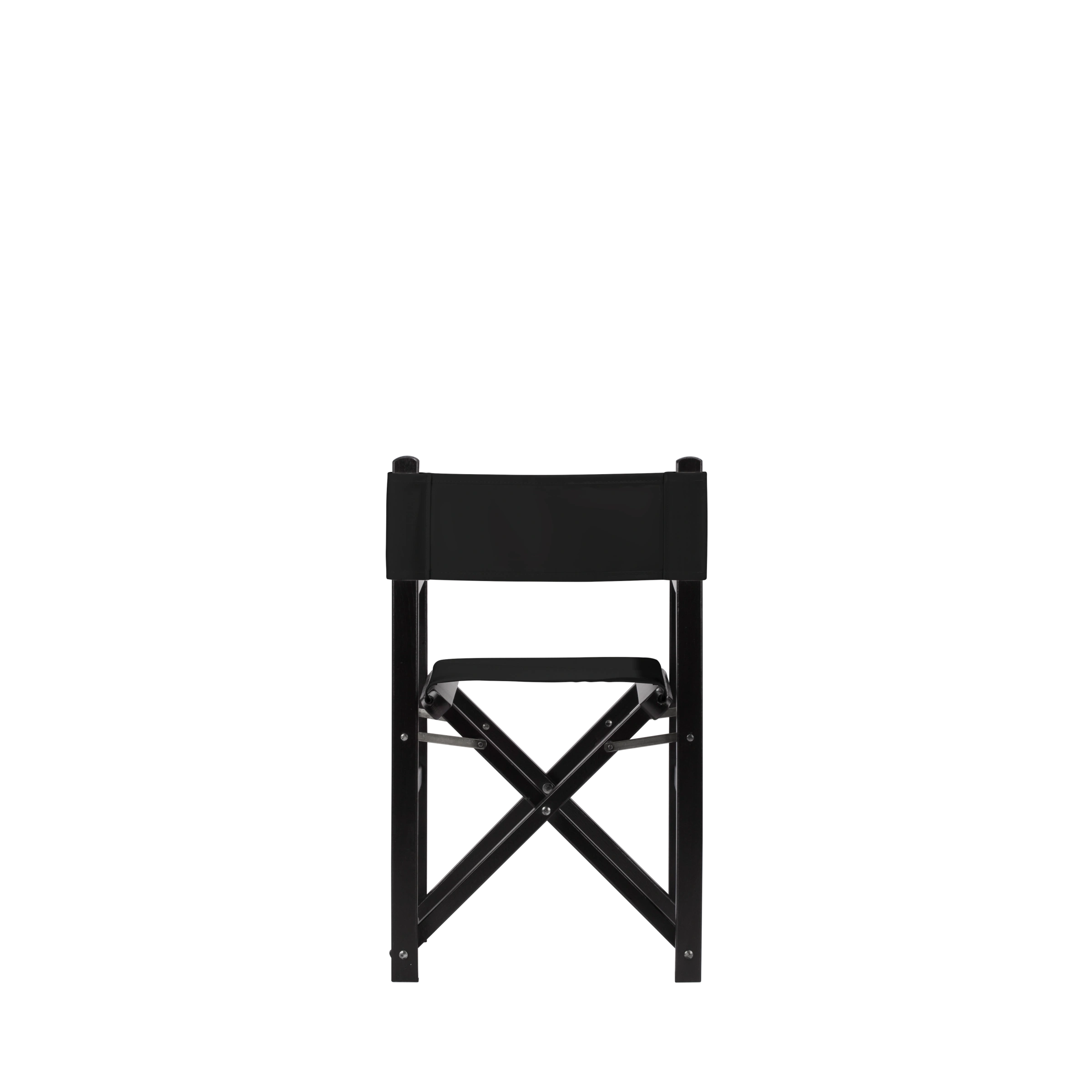 Kinderstuhl Nanni aus schwarzem Buchenholz mit schwarzem Bezug, Rückansicht
#Mini | Set (Farbe)_schwarz