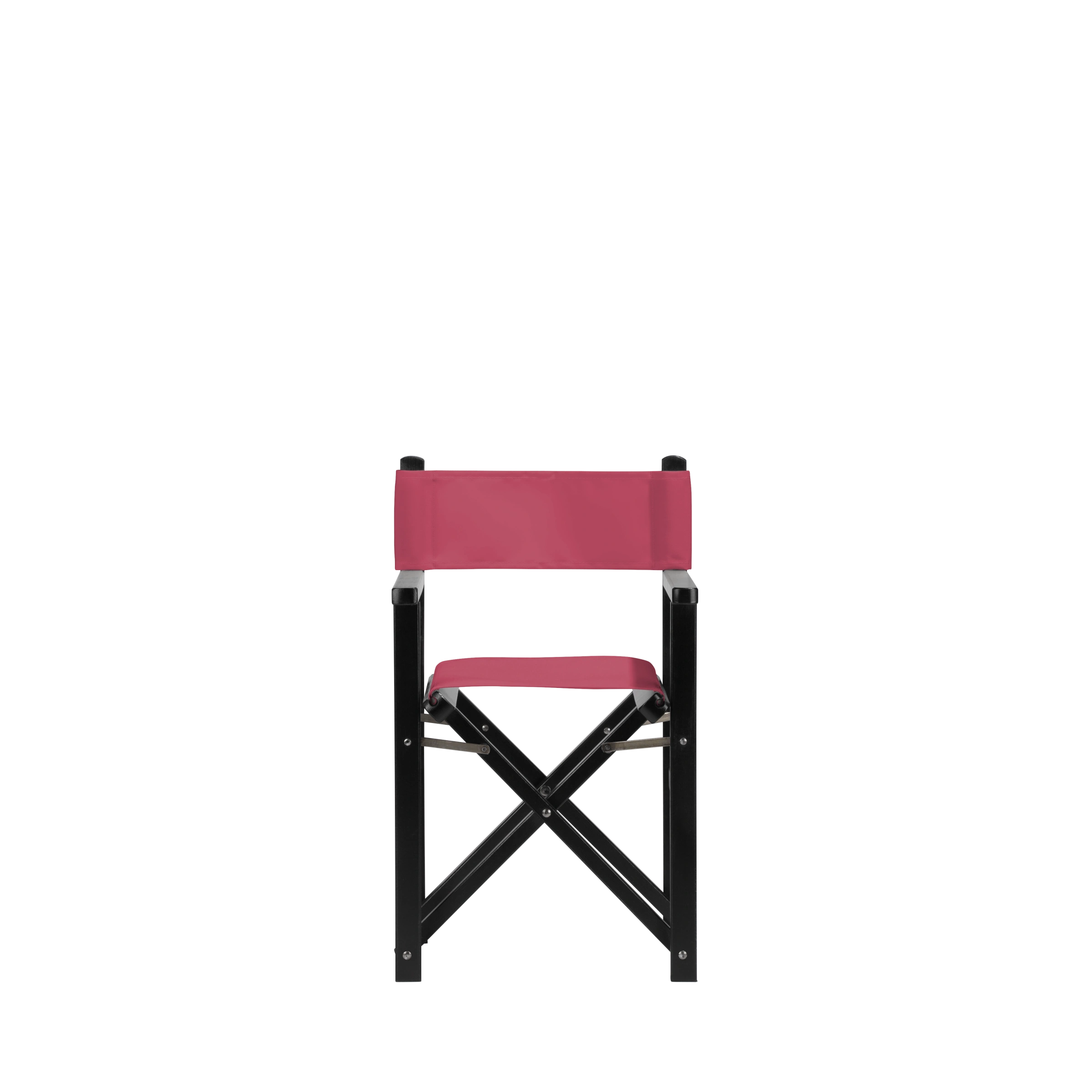 Kinderstuhl Nanni aus schwarzem Buchenholz mit Bezug in fuchsia, Frontalansicht
#Mini | Set (Farbe)_fuchsia