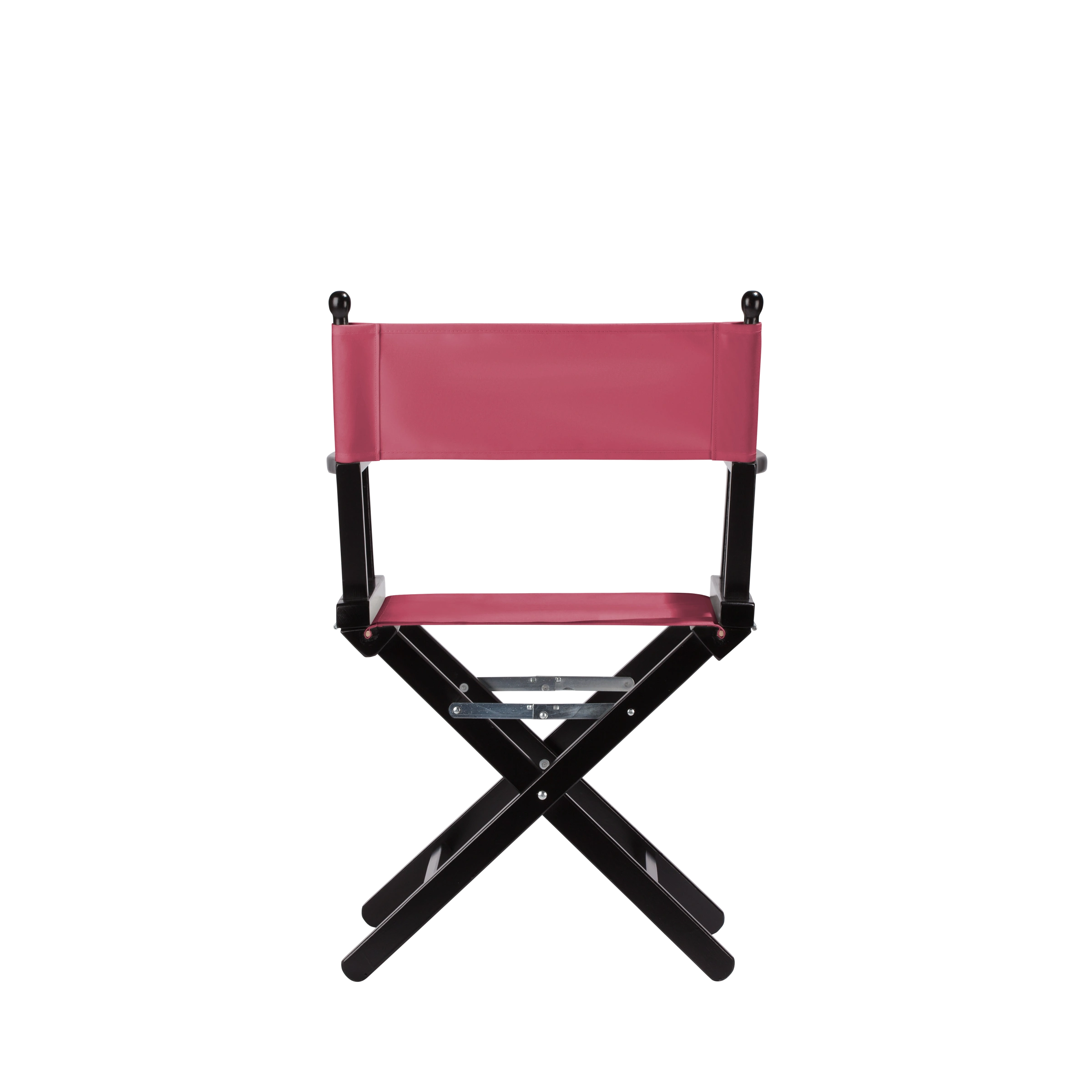 Regiestuhl Alfred aus schwarzem Buchenholz mit Bezug in fuchsia, Rückansicht
#Classic | Set (Farbe)_fuchsia