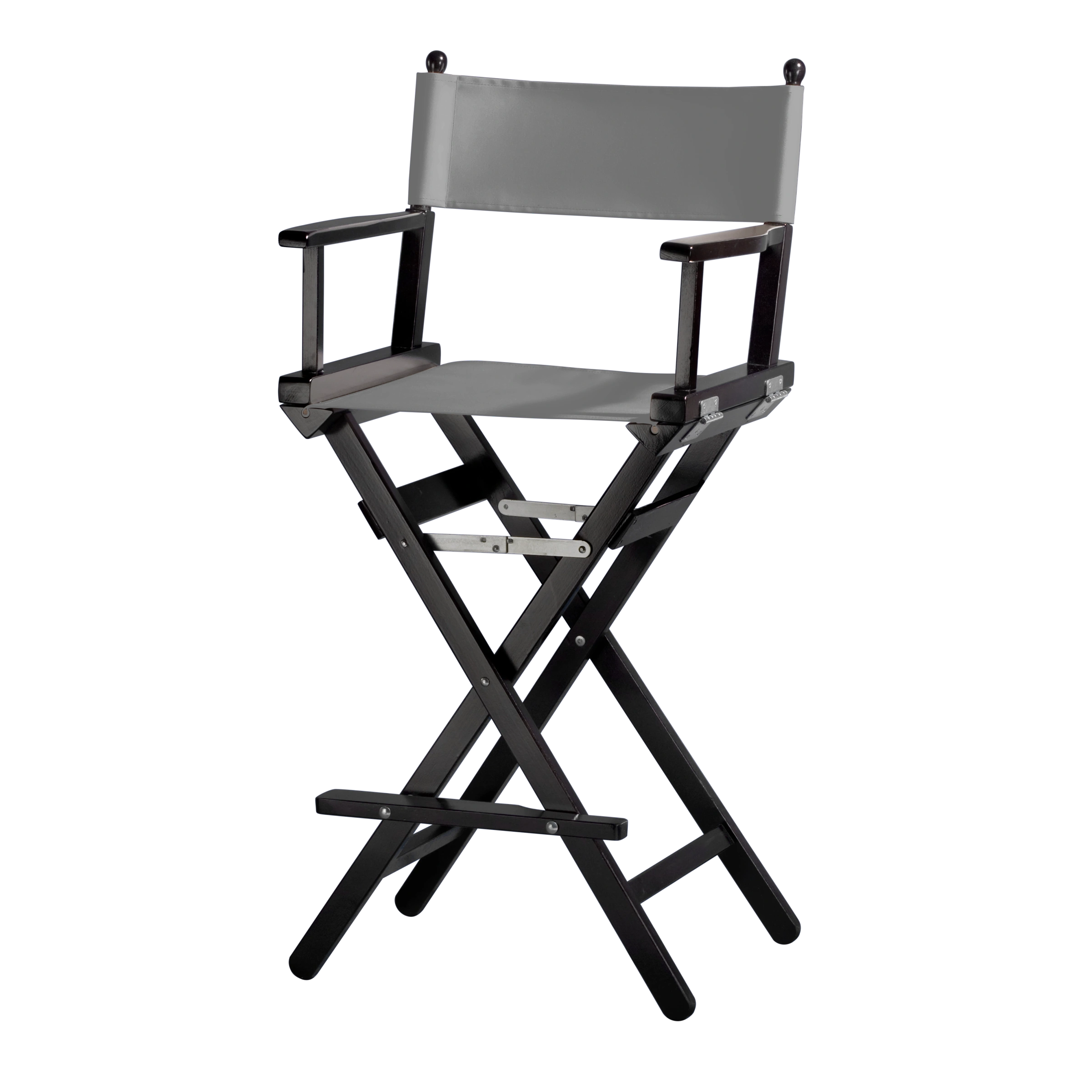 Regiestuhl Steven aus schwarzem Buchenholz mit anthrazitem Bezug, Seitenansicht
#Classic | Set (Farbe)_anthrazit