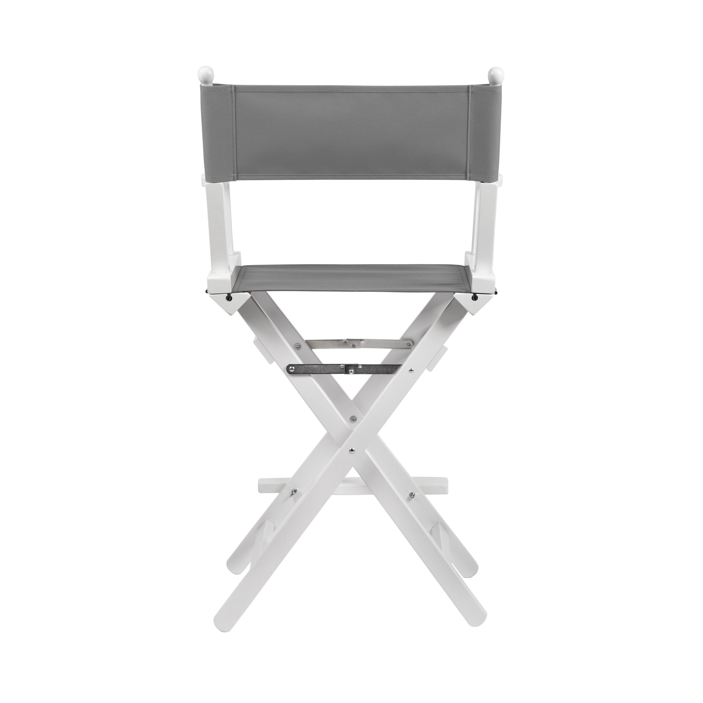 Regiestuhl Sydney aus weißem Buchenholz mit anthrazitem Bezug, Rückansicht
#Classic | Set (Farbe)_anthrazit