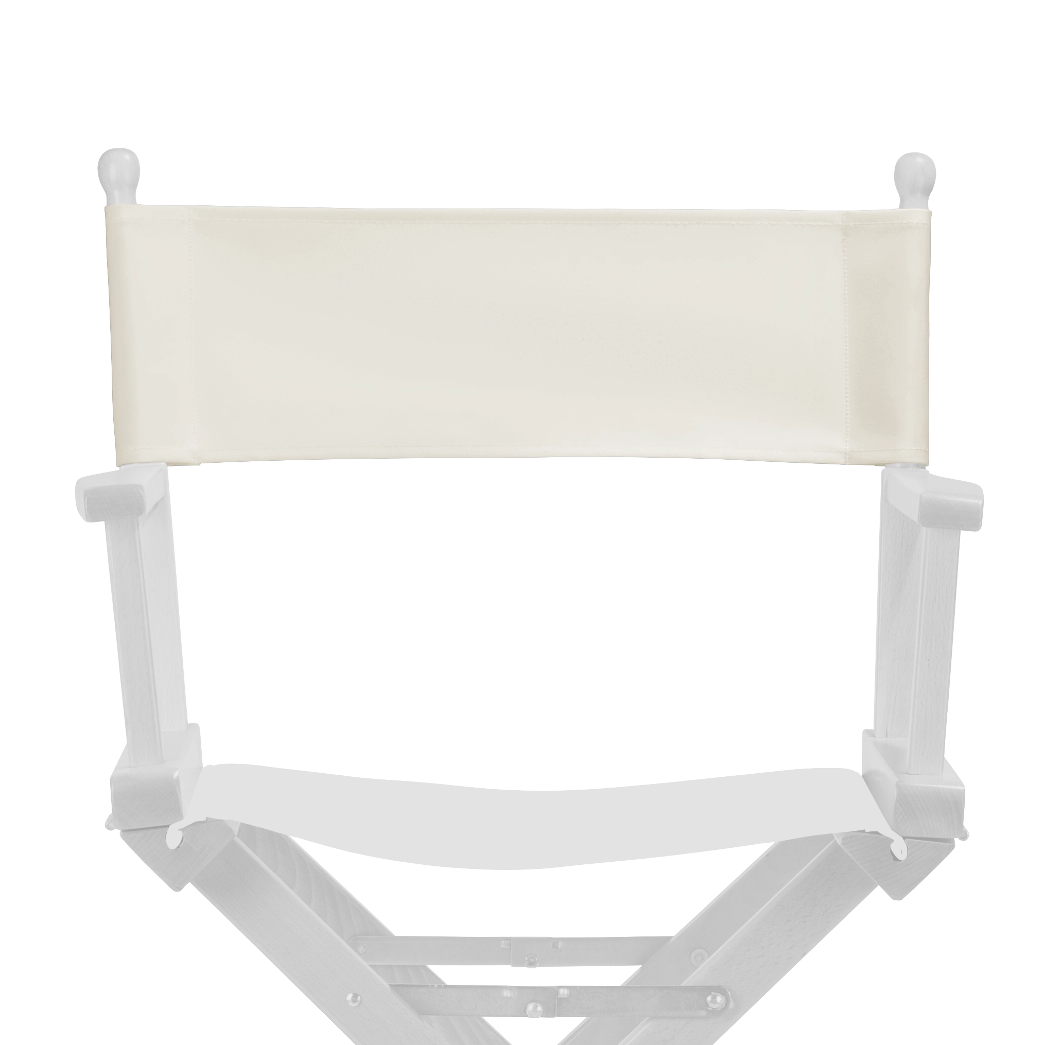 Rückenbezug für Modelle Alfred, Sydney, Steven, Billy, Woody, Oscar und George aus Polyacryl in weiss, Frontalansicht
#farbe_weiß