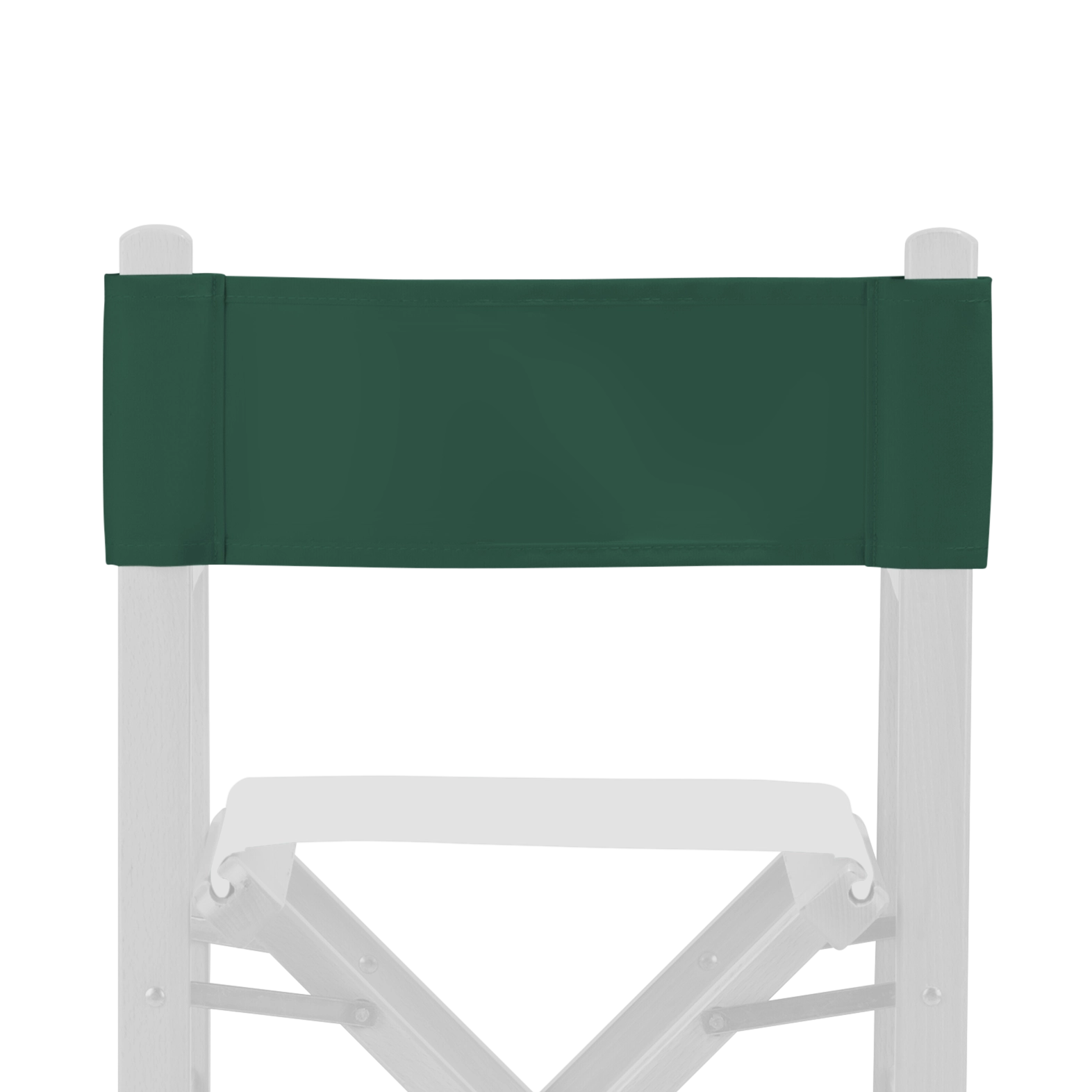 Rückenbezug für Modell Nanni aus Polyacryl in dunkelgrün, Rückansicht
#farbe_dunkelgrün