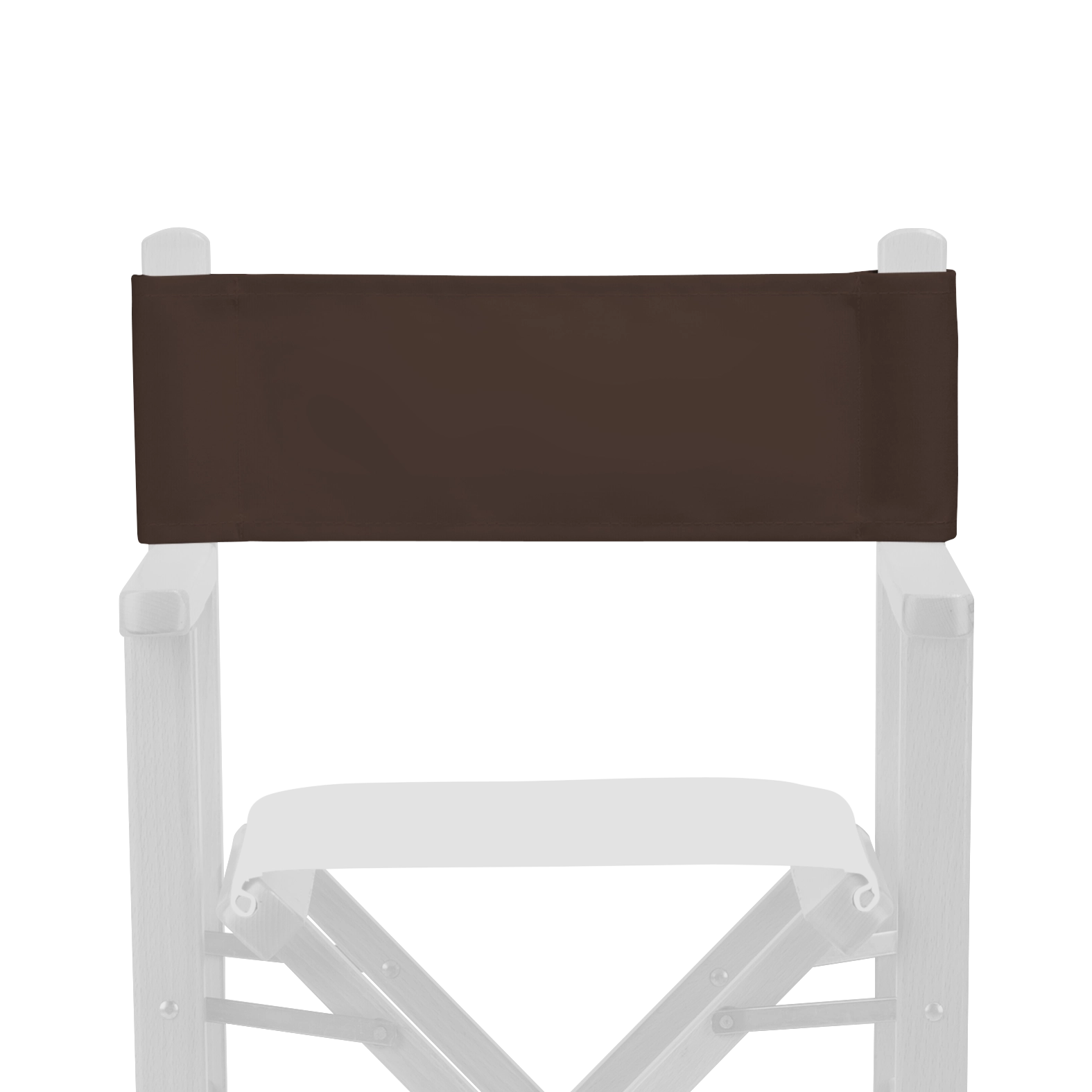 Rückenbezug für Modell Nanni aus Polyacryl in caffé, Vorderansicht
#farbe_caffé