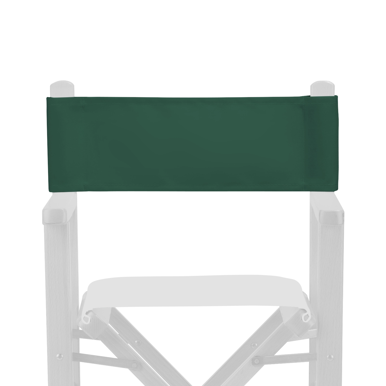 Rückenbezug für Modell Nanni aus Polyacryl in dunkelgrün, Vorderansicht
#farbe_dunkelgrün