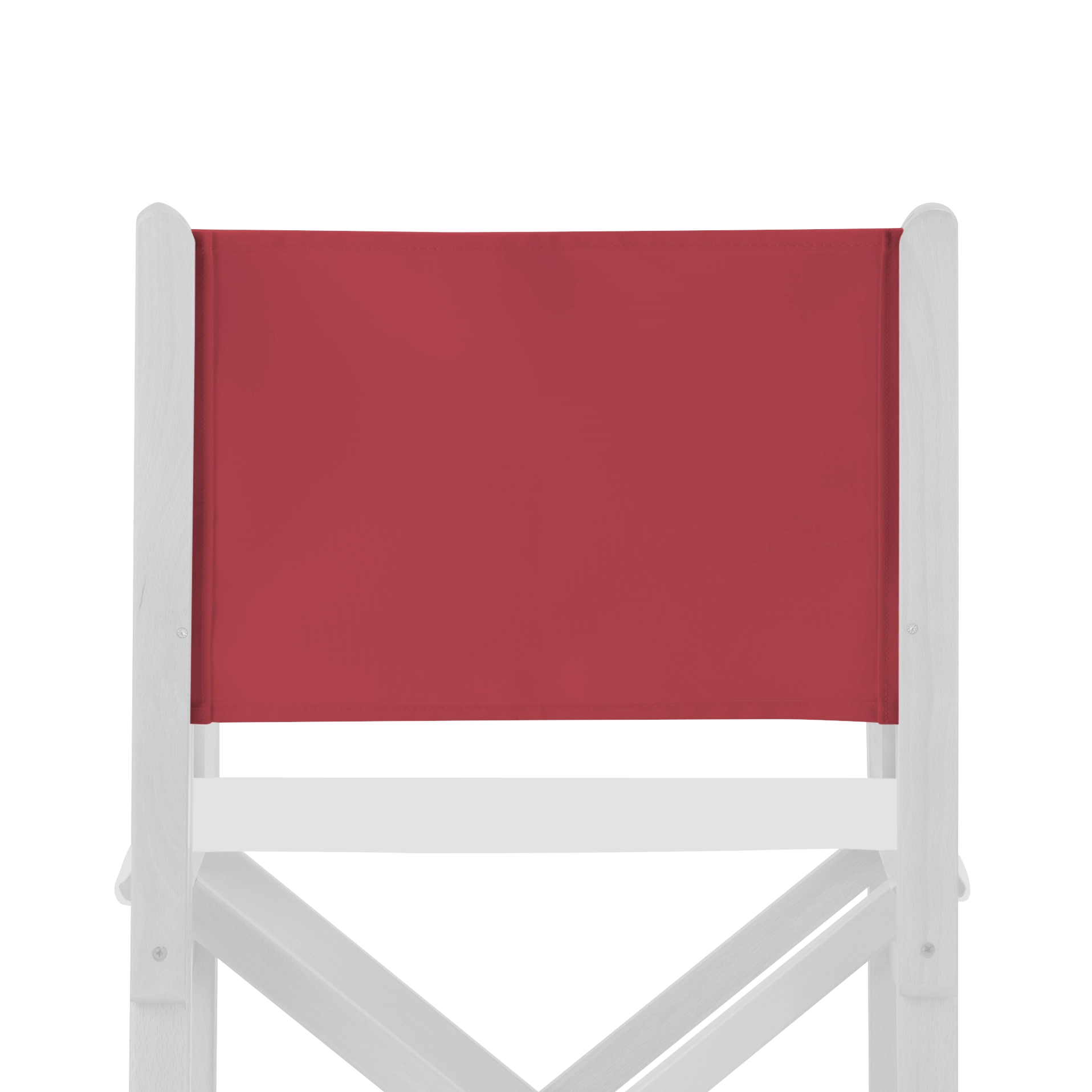 Rückenbezug für Modelle Pedro und Helmut aus Polyacryl in rot, Rückansicht
#farbe_rot