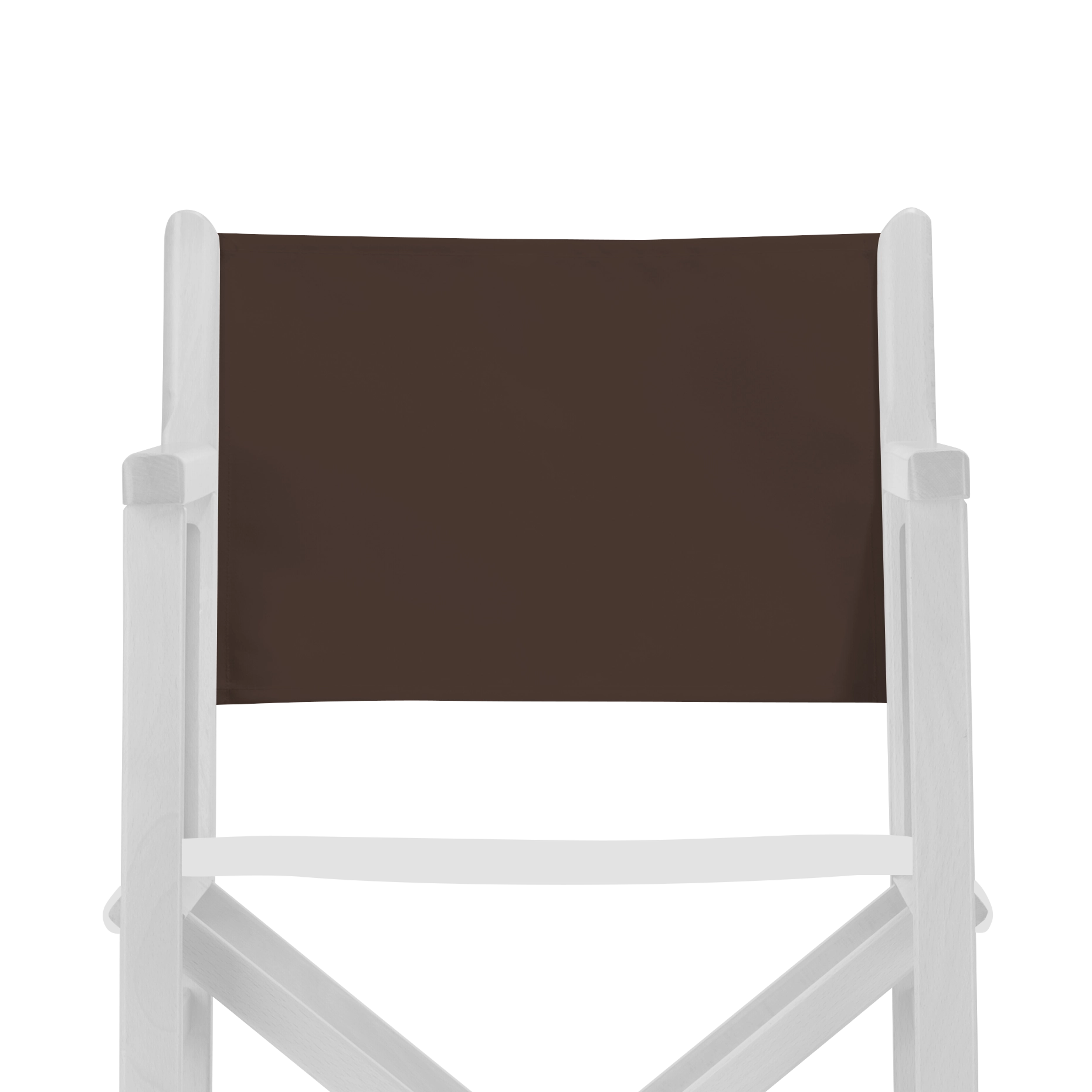 Rückenbezug für Modelle Pedro und Helmut aus Polyacryl in caffe, Frontalansicht
#farbe_caffé