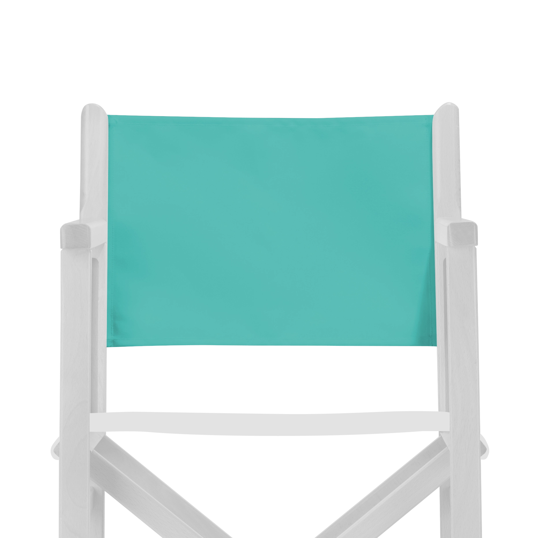 Rückenbezug für Modelle Pedro und Helmut aus Polyacryl in türkis, Frontalansicht
#farbe_türkis