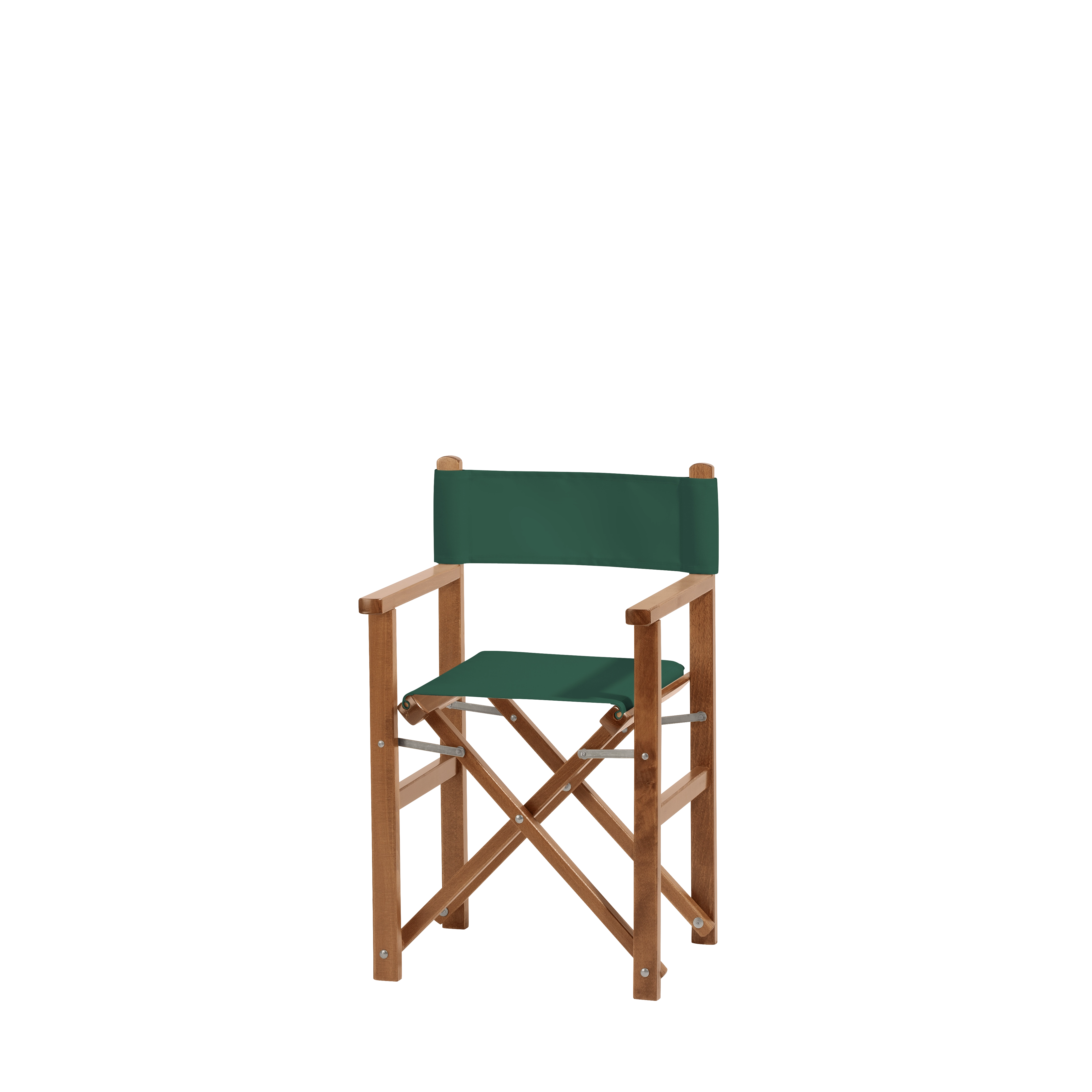 Kinderstuhl Nanni aus brandyfarbenem Buchenholz mit dunkelgrünem Bezug, Seitenansicht
#Mini | Set (Farbe)_dunkelgrün
