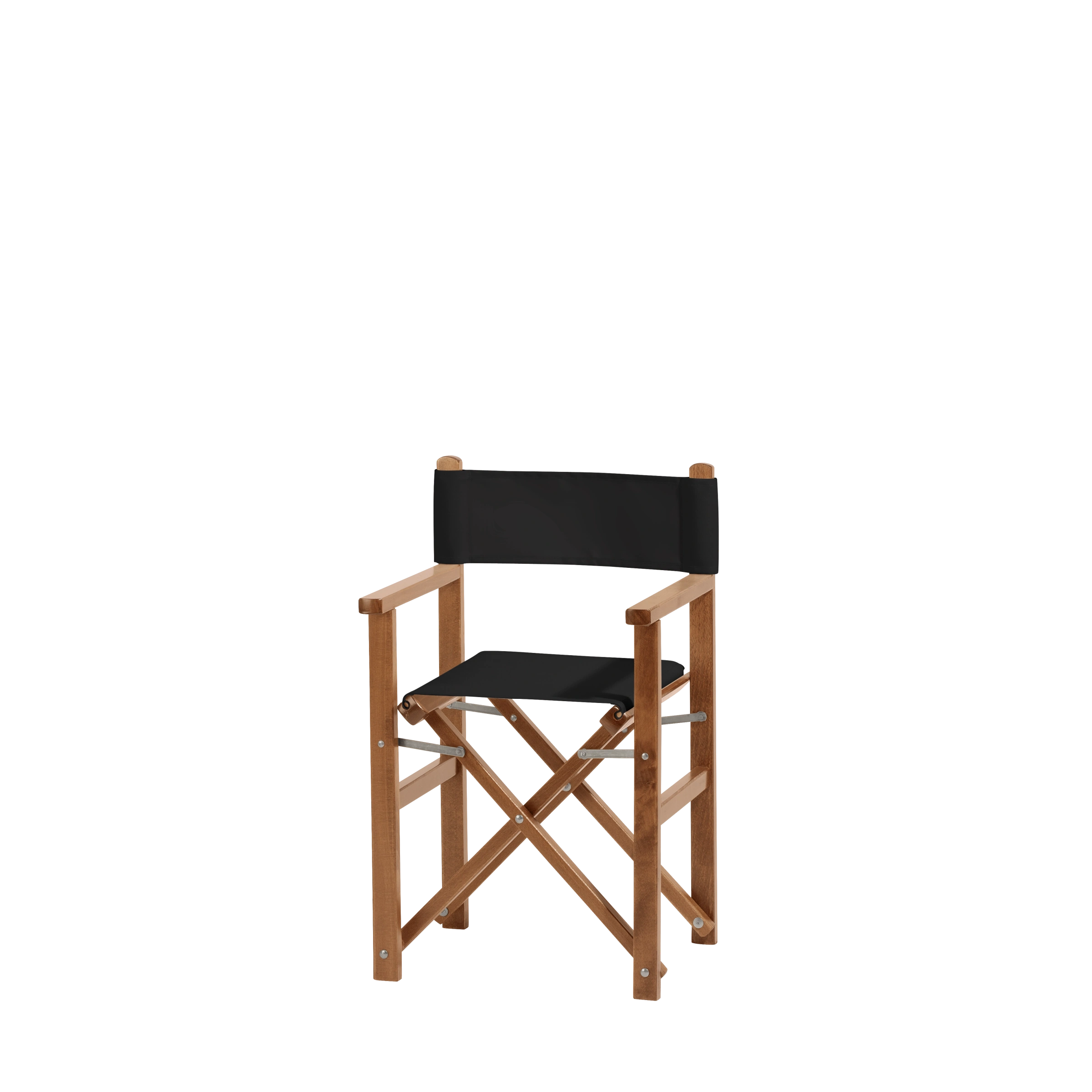 Kinderstuhl Nanni aus brandyfarbenem Buchenholz mit schwarzem Bezug, Seitenansicht
#Mini | Set (Farbe)_schwarz