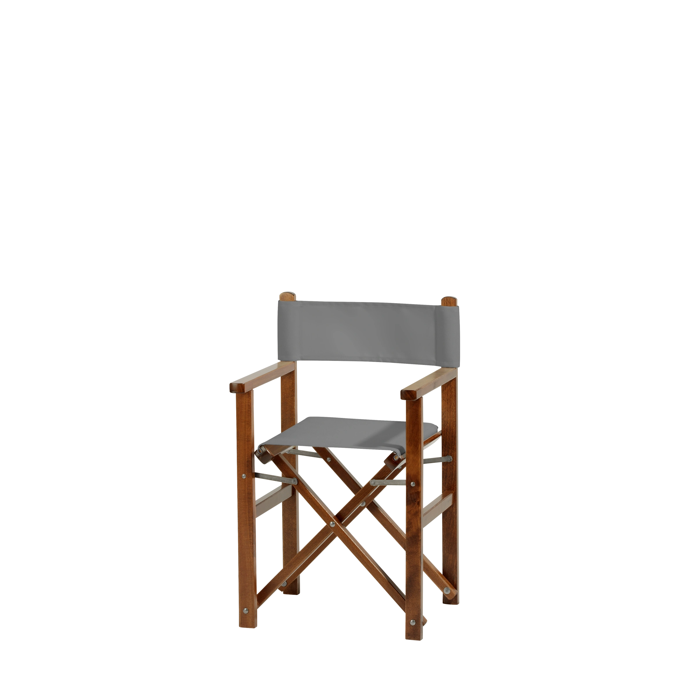 Kinderstuhl Nanni aus braunem Buchenholz mit Bezug in anthrazit, Seitenansicht
#Mini | Set (Farbe)_anthrazit