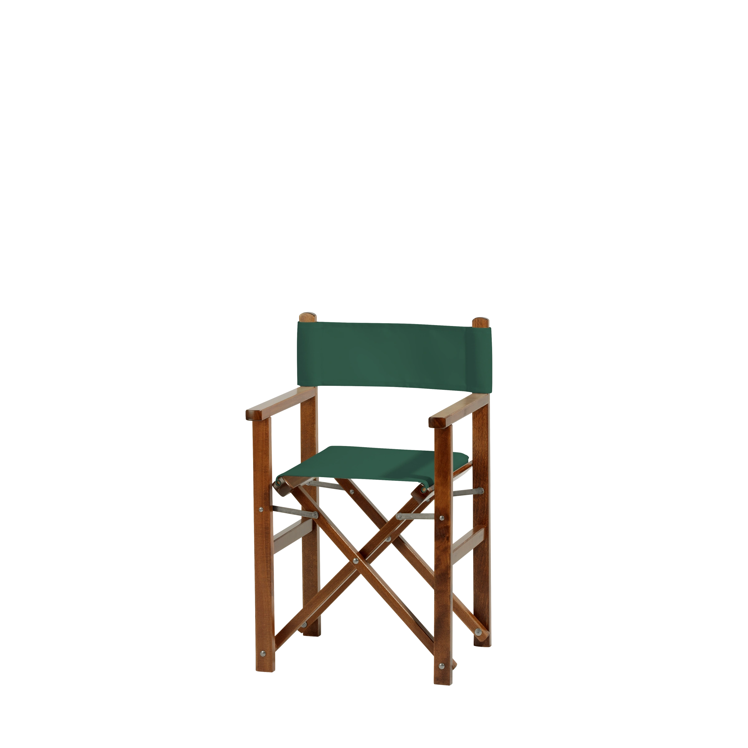 Kinderstuhl Nanni aus braunem Buchenholz mit dunkelgrünem Bezug, Seitenansicht
#Mini | Set (Farbe)_dunkelgrün