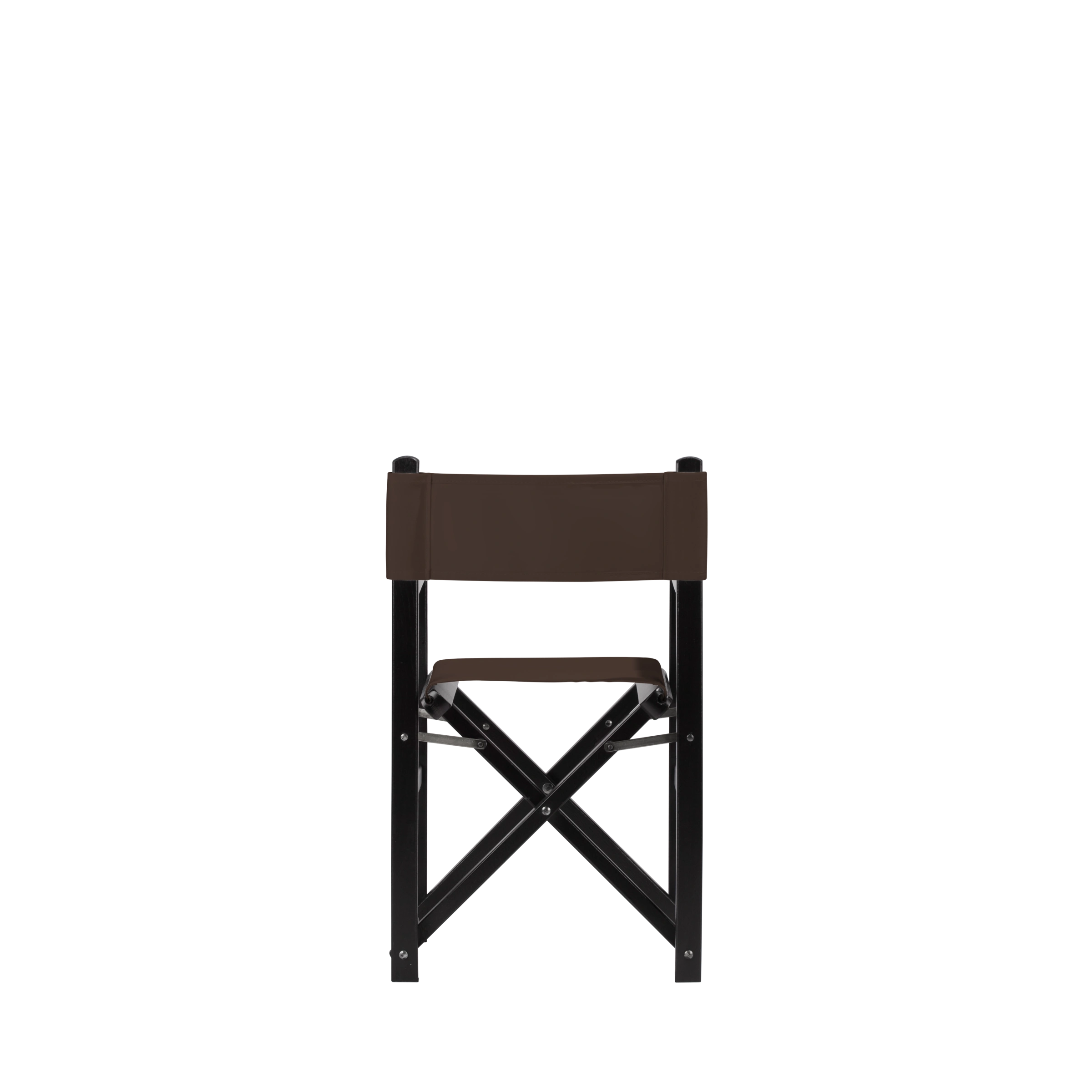 Kinderstuhl Nanni aus schwarzem Buchenholz mit Bezug in caffé, Rückansicht
#Mini | Set (Farbe)_caffé