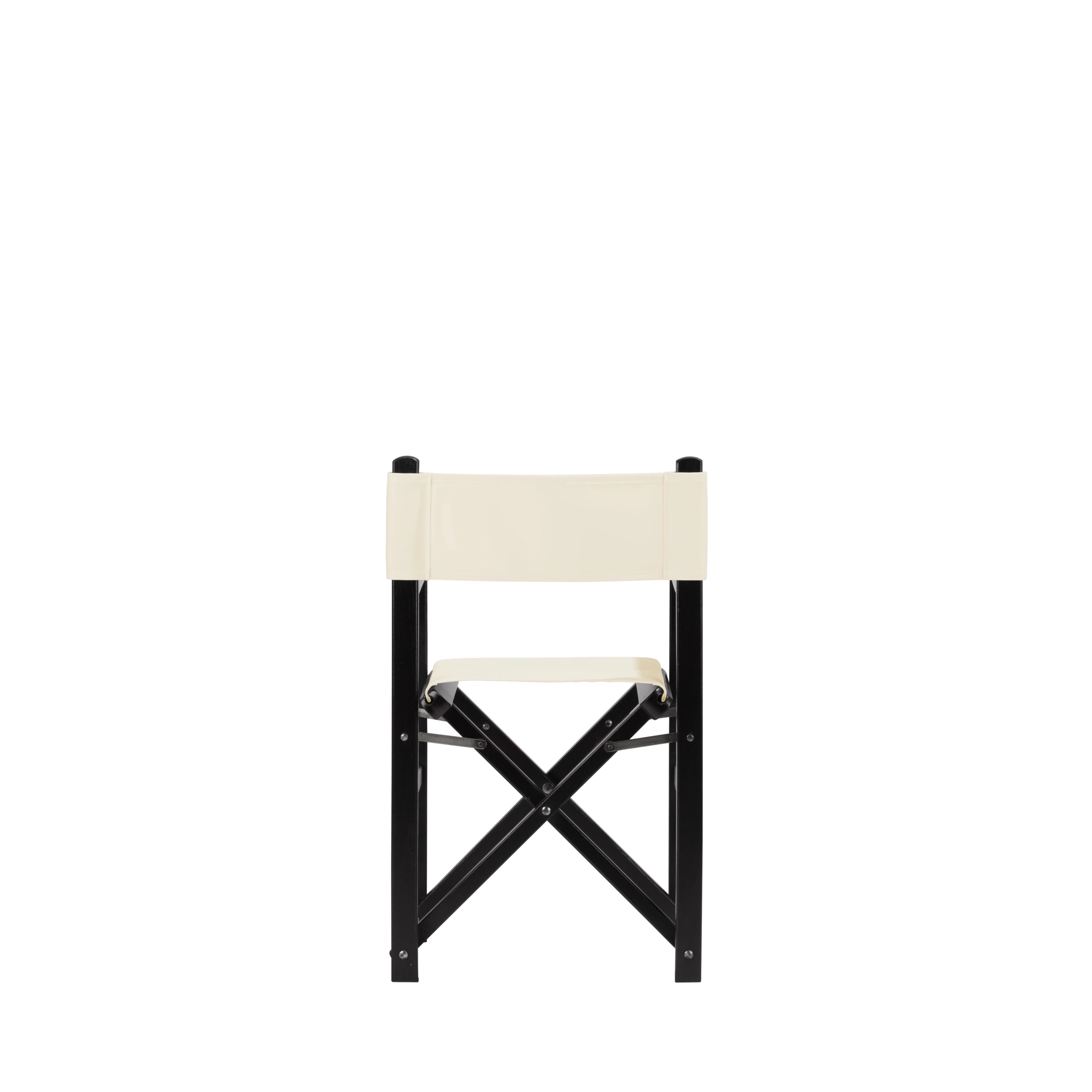 Kinderstuhl Nanni aus schwarzem Buchenholz mit naturfarbenem Bezug, Rückansicht
#Mini | Set (Farbe)_natur