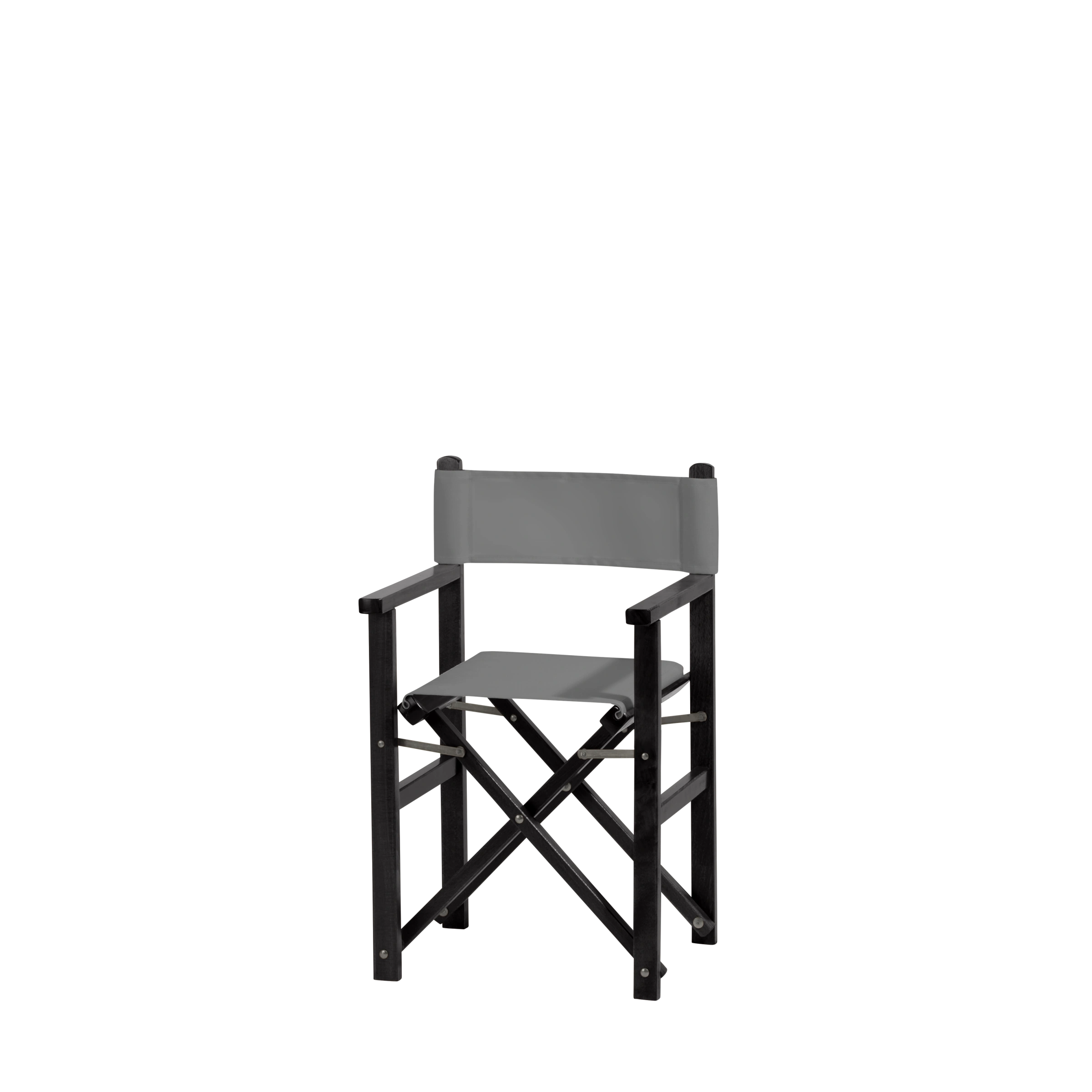 Kinderstuhl Nanni aus schwarzem Buchenholz mit Bezug in anthrazit, Seitenansicht
#Mini | Set (Farbe)_anthrazit