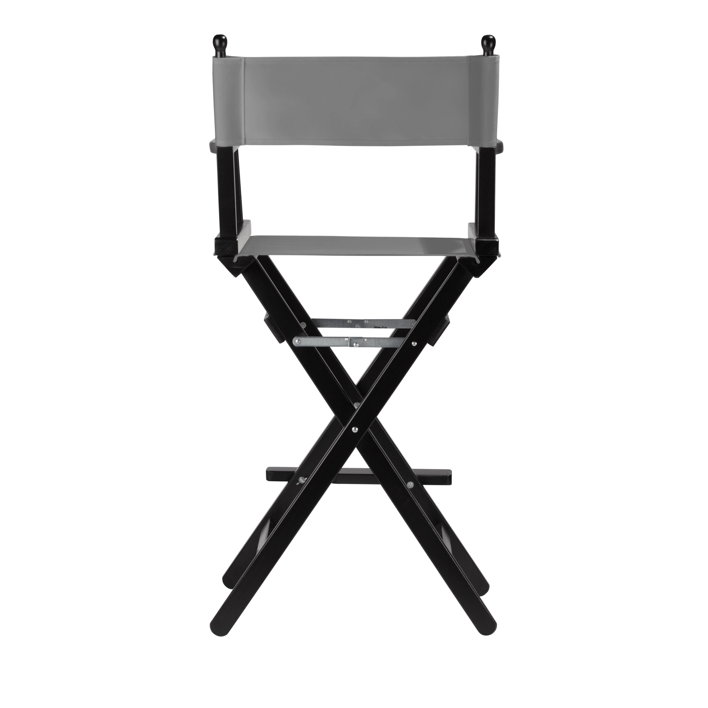 Regiestuhl Steven aus schwarzem Buchenholz mit anthrazitem Bezug, Rückansicht
#Classic | Set (Farbe)_anthrazit