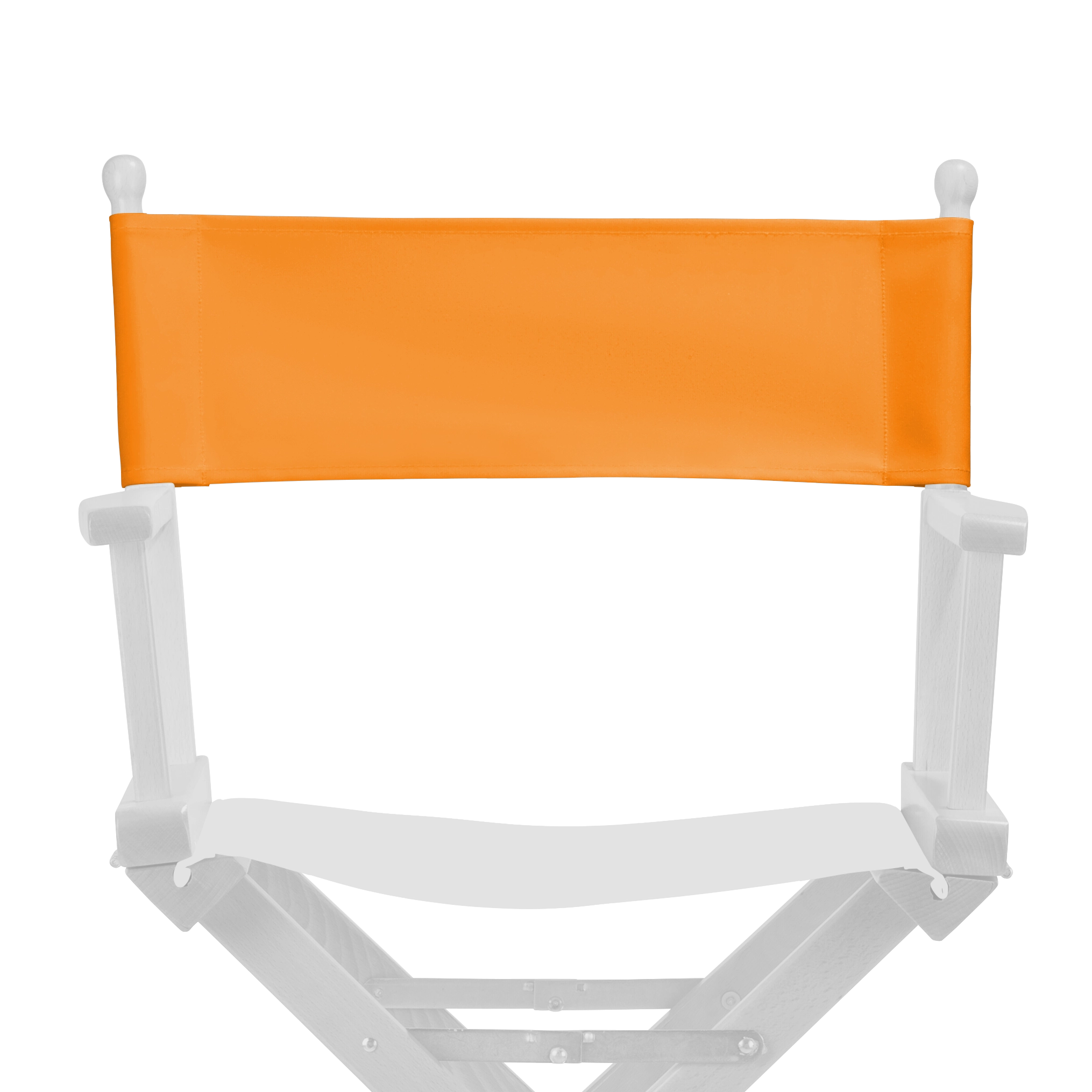 Rückenbezug für Modelle Alfred, Sydney, Steven, Billy, Woody, Oscar und George aus Polyacryl in mandarine, Frontalansicht
#farbe_mandarine