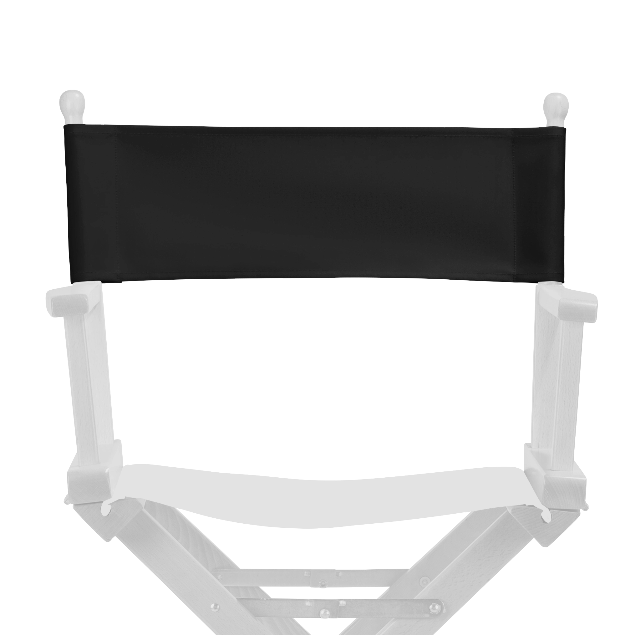 Rückenbezug für Modelle Alfred, Sydney, Steven, Billy, Woody, Oscar und George aus Polyacryl in schwarz, Frontalansicht
#farbe_schwarz