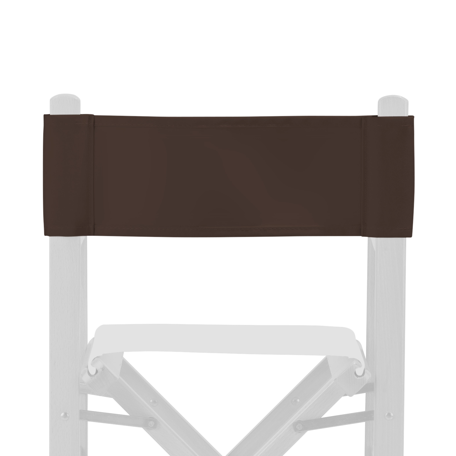 Rückenbezug für Modell Nanni aus Polyacryl in caffe, Rückansicht
#farbe_caffé