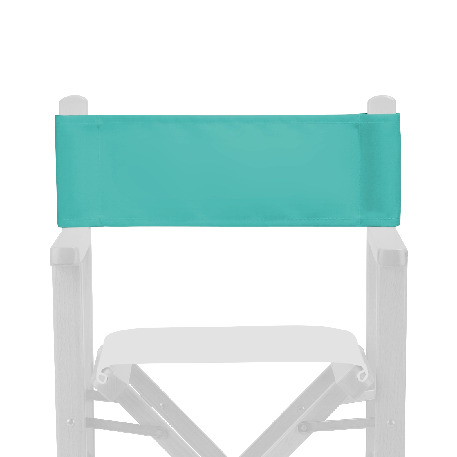 Rückenbezug für Modell Nanni aus Polyacryl in türkis, Vorderansicht
#farbe_türkis