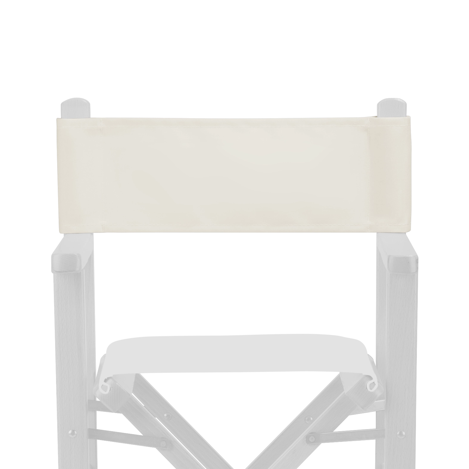 Rückenbezug für Modell Nanni aus Polyacryl in weiß, Vorderansicht
#farbe_weiß