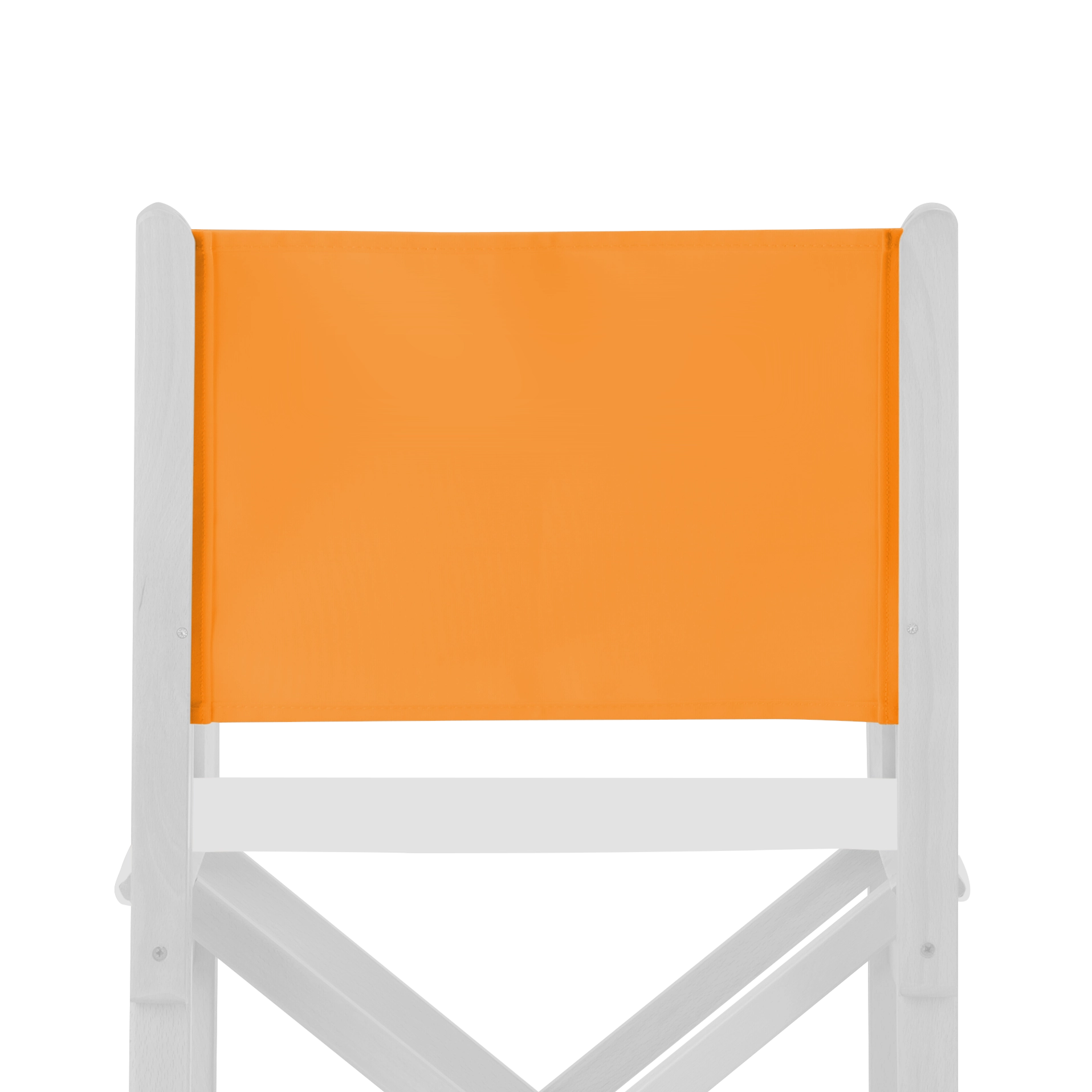 Rückenbezug für Modelle Pedro und Helmut aus Polyacryl in mandarine, Rückansicht
#farbe_mandarine