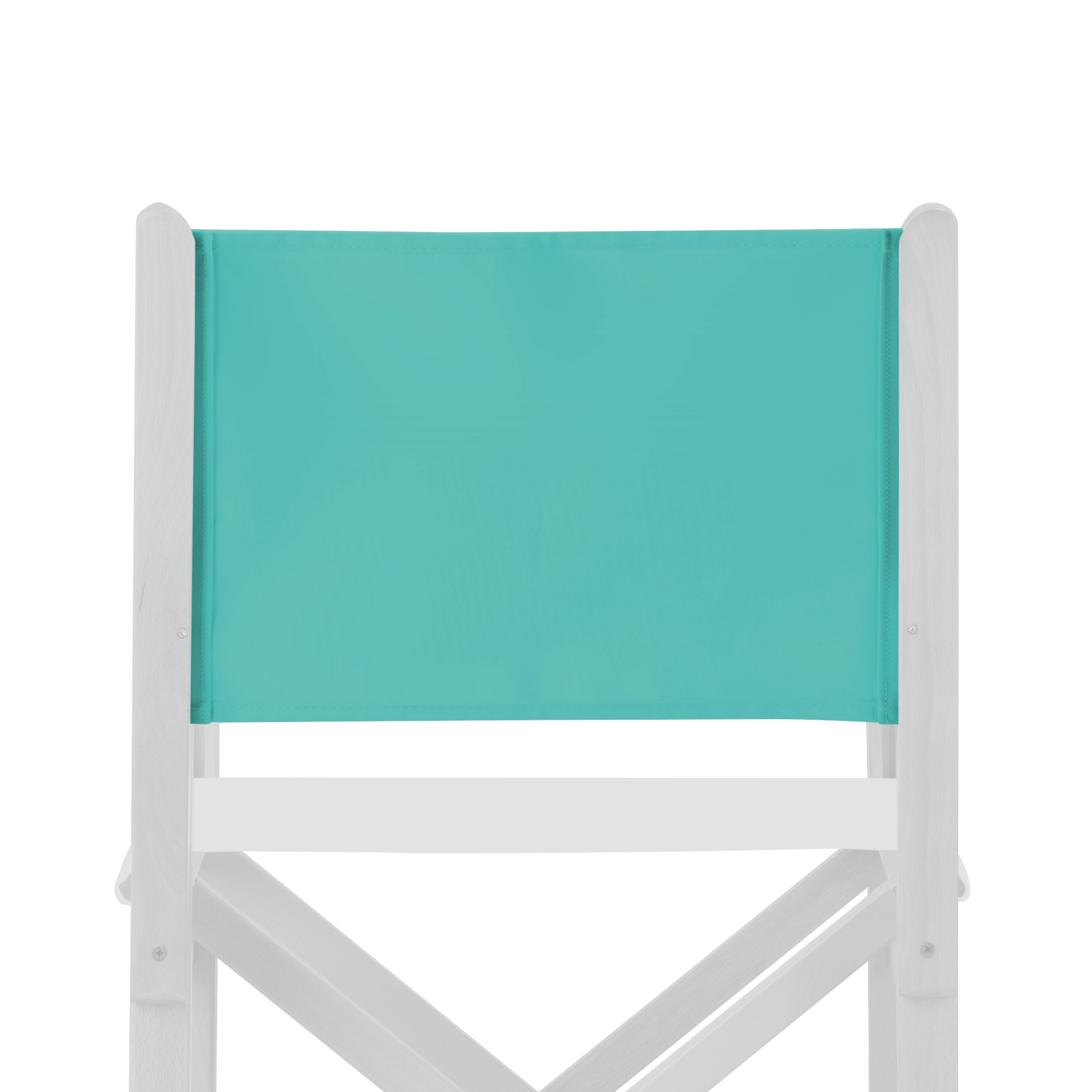 Rückenbezug für Modelle Pedro und Helmut aus Polyacryl in türkis, Rückansicht
#farbe_türkis