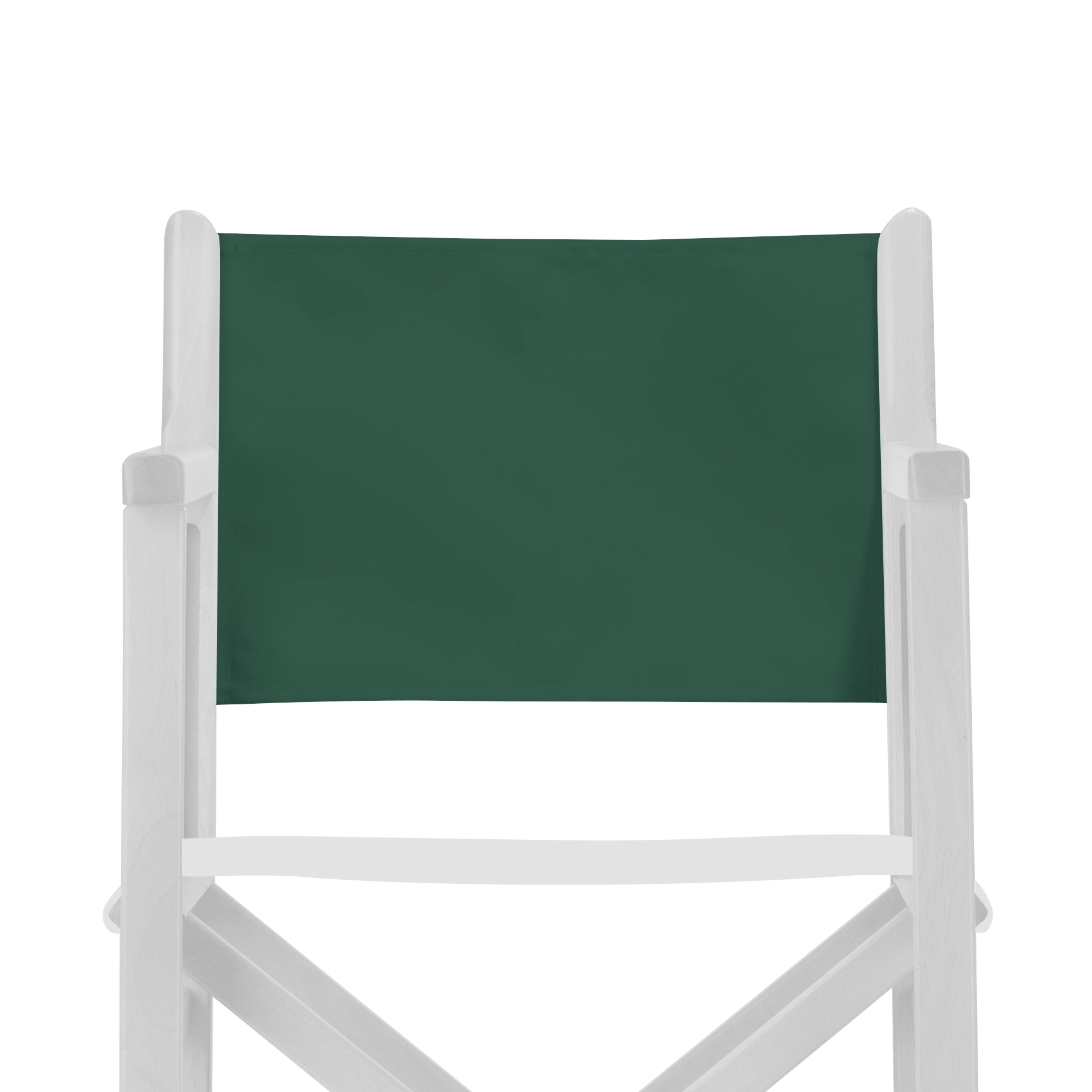 Rückenbezug für Modelle Pedro und Helmut aus Polyacryl in dunkelgrün, Frontalansicht
#farbe_dunkelgrün